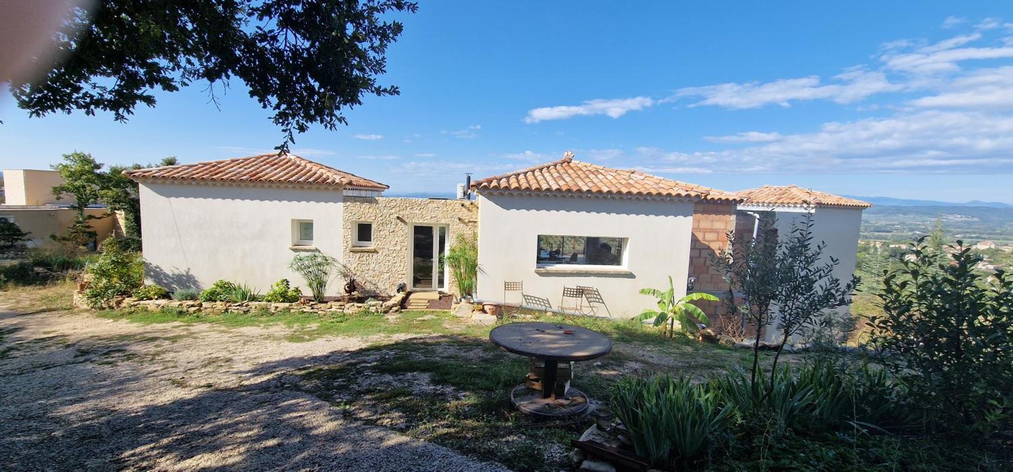 Reve D'Escapade Chambre Avec Vue Sublime Sur Les Cevennes Ardechoises Barjac  Esterno foto